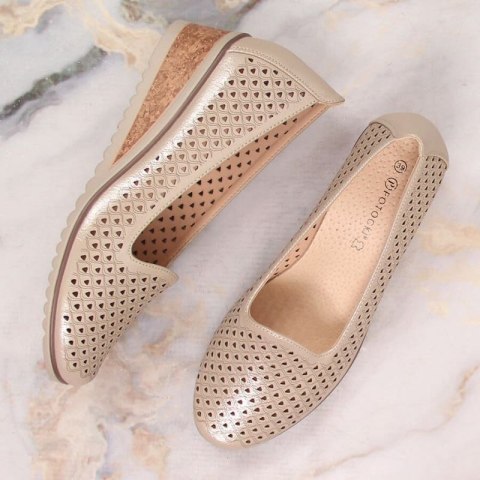 Półbuty na koturnie Potocki W SZ12018 WOL130B Półbuty na koturnie Potocki W SZ12018 WOL130B
