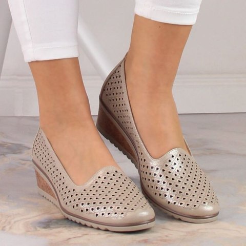 Półbuty na koturnie Potocki W SZ12018 WOL130B Półbuty na koturnie Potocki W SZ12018 WOL130B