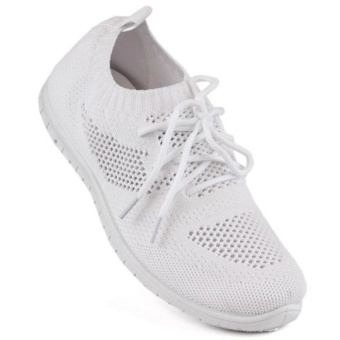 Buty sportowe slip on News W EVE211C białe Buty sportowe slip on News W EVE211C białe