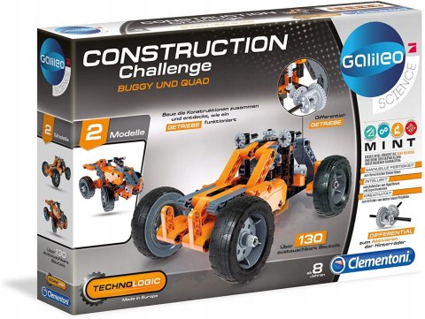 Clementoni klocki Galileo Construction Buggy Quad Clementoni klocki Galileo Construction Buggy Quad