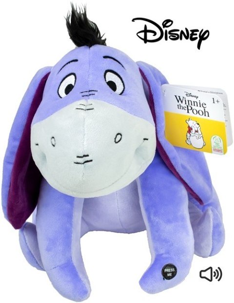 Disney Kubuś Puchatek maskotka Kłapouchy dźwięk 30 Disney Kubuś Puchatek maskotka Kłapouchy dźwięk 30