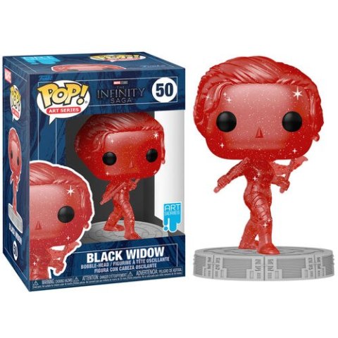 Funko POP! Marvel Infinity Black Widow 50 Art case Funko POP! Marvel Infinity Black Widow 50 Art case