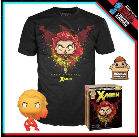 Funko POP! X-Men Dark Phoenix & t-shirt Black S LE Funko POP! X-Men Dark Phoenix & t-shirt Black S LE