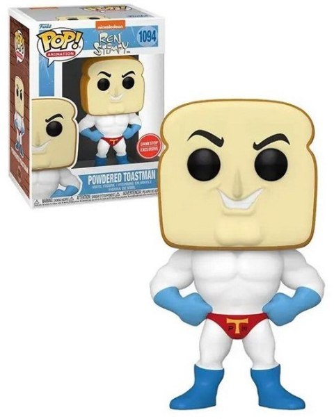 Funko POP! Ren and Stimpy Powdered Toastman 1094 Funko POP! Ren and Stimpy Powdered Toastman 1094