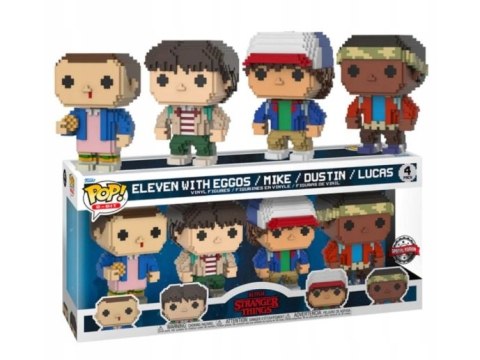 Funko POP! Stranger Things Mike Dustin Lucas 4pak Funko POP! Stranger Things Mike Dustin Lucas 4pak