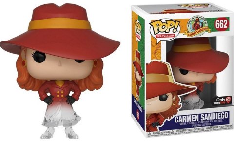 Funko POP! TV Carmen Sandiego Carmen Fade 662 Funko POP! TV Carmen Sandiego Carmen Fade 662