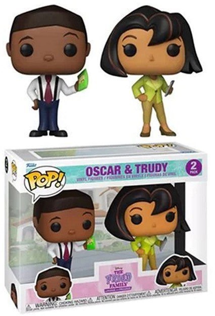 Funko POP! The Proud Family Oscar Trudy 2pak Exc Funko POP! The Proud Family Oscar Trudy 2pak Exc