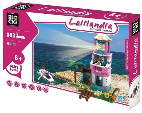 Klocki BLOCKI Lalilandia 303el Latarnia morska Klocki BLOCKI Lalilandia 303el Latarnia morska