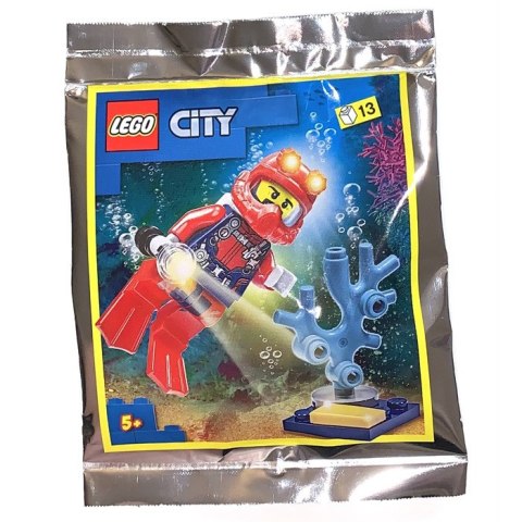 Klocki LEGO 952012 City Nurek z latarką saszetka Klocki LEGO 952012 City Nurek z latarką saszetka