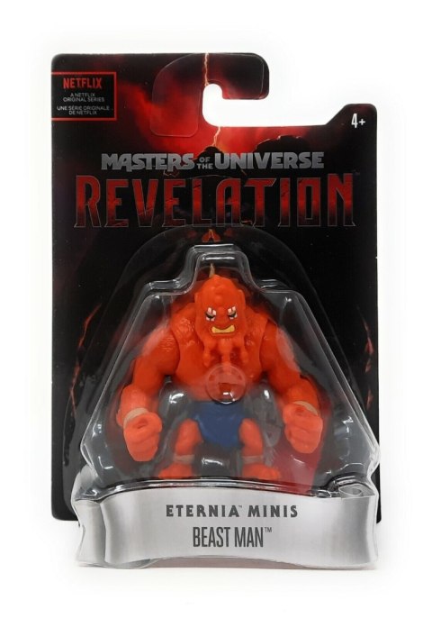 MATTEL MOTU Revelation Eternia Minis Beast Man 5cm MATTEL MOTU Revelation Eternia Minis Beast Man 5cm