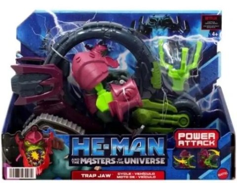MATTEL Masters of Universe Trap Jaw & Pojazd MATTEL Masters of Universe Trap Jaw & Pojazd
