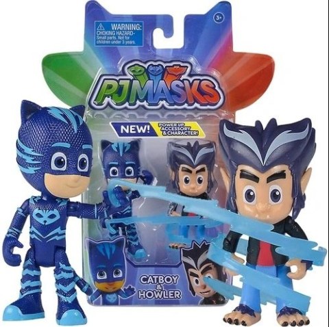 PJ Masks Pidżamersi Catboy i Howler figurki 2w1 PJ Masks Pidżamersi Catboy i Howler figurki 2w1