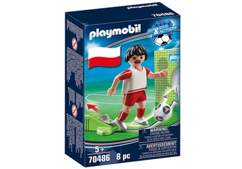 PLAYMOBIL 70486 Sports & Action Player Polska 8el PLAYMOBIL 70486 Sports & Action Player Polska 8el