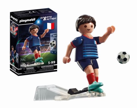 PLAYMOBIL 71124 Sports & Action Player Francja 7el PLAYMOBIL 71124 Sports & Action Player Francja 7el