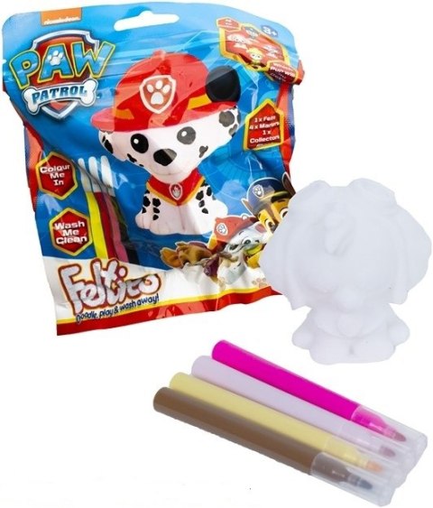 Paw Patrol Felties figurka do malowania saszetka Paw Patrol Felties figurka do malowania saszetka