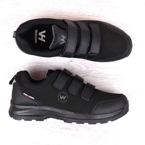 Buty trekkingowe na rzepy Vanhorn W WOL168 czarne Buty trekkingowe na rzepy Vanhorn W WOL168 czarne