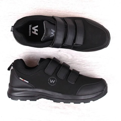 Buty trekkingowe na rzepy Vanhorn W WOL168 czarne Buty trekkingowe na rzepy Vanhorn W WOL168 czarne
