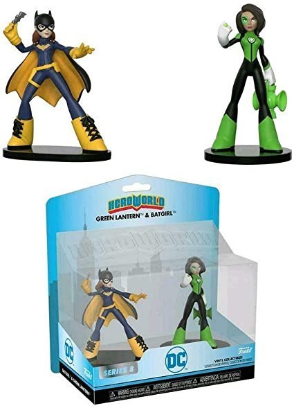 FUNKO Heroworld 2pak DC Green Lantern & Batgirl FUNKO Heroworld 2pak DC Green Lantern & Batgirl