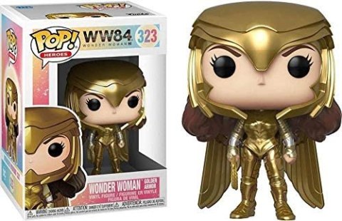 Funko POP! WW84 Wonder Woman Golden Armor 323 Funko POP! WW84 Wonder Woman Golden Armor 323