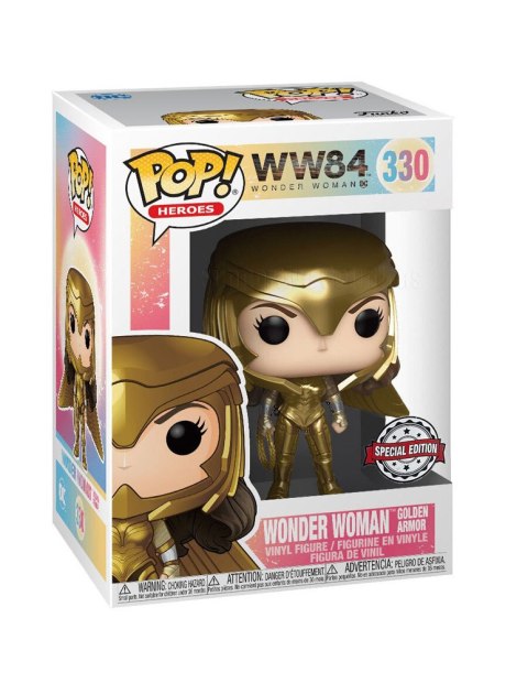 Funko POP! WW84 Wonder Woman Golden Armor 330 Funko POP! WW84 Wonder Woman Golden Armor 330