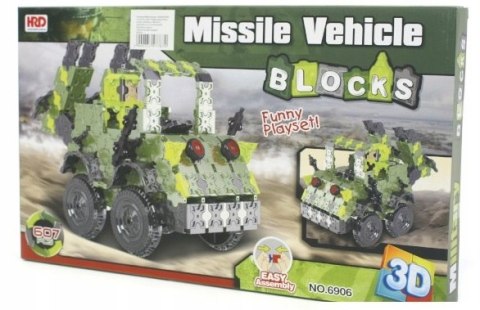 Klocki 3D MISSILE VEHICLE Klocki 3D MISSILE VEHICLE