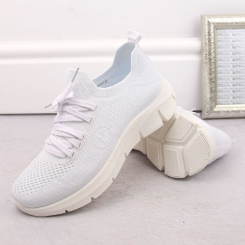 Buty sportowe Potocki W WOL242B białe Buty sportowe Potocki W WOL242B białe