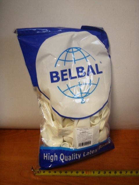 Balony białe 50szt. ''10'' | 88-21 Balony białe 50szt. ''10'' | 88-21