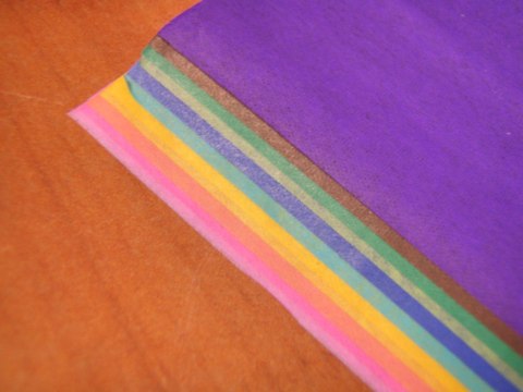 Bibuła 5kol. 12kolorów mix 38x50 | 332595 Bibuła 5kol. 12kolorów mix 38x50 | 332595