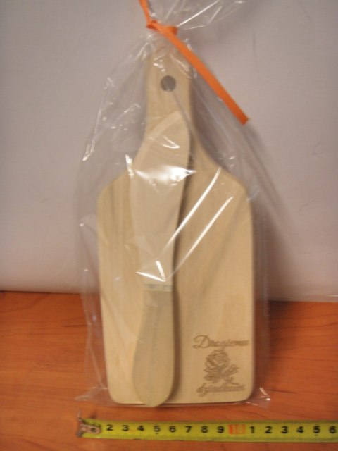 Deska + nożyk DZIADEK 25cm 4695 P663 Deska + nożyk DZIADEK 25cm 4695 P663