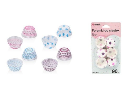 Foremki papierowe 90szt. 5cm | BG-352 Foremki papierowe 90szt. 5cm | BG-352