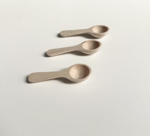 Łyżka czerpak kula mini 10szt / 6 cm. / L58 Łyżka czerpak kula mini 10szt / 6 cm. / L58