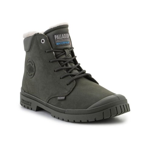 Buty Palladium SP20 Cuff Leather Waterproof WL U 79067-325-M Olive Night Buty Palladium SP20 Cuff Leather Waterproof WL U 79067-325-M Olive Night