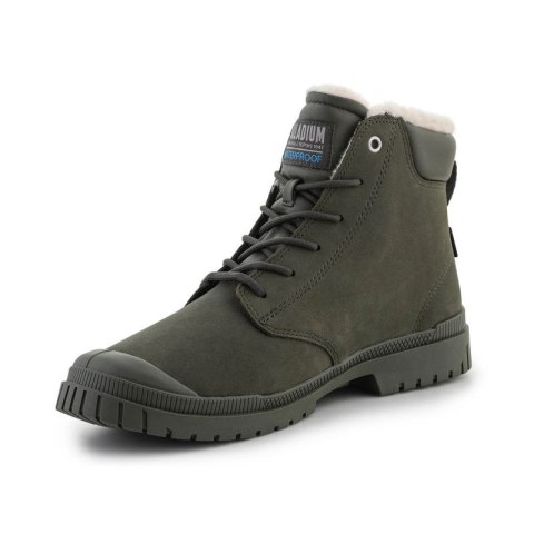 Buty Palladium SP20 Cuff Leather Waterproof WL U 79067-325-M Olive Night Buty Palladium SP20 Cuff Leather Waterproof WL U 79067-325-M Olive Night