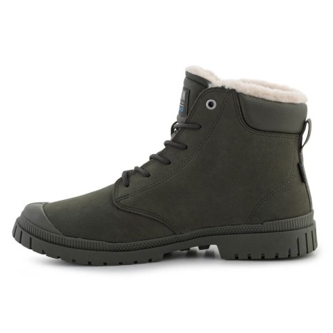 Buty Palladium SP20 Cuff Leather Waterproof WL U 79067-325-M Olive Night Buty Palladium SP20 Cuff Leather Waterproof WL U 79067-325-M Olive Night