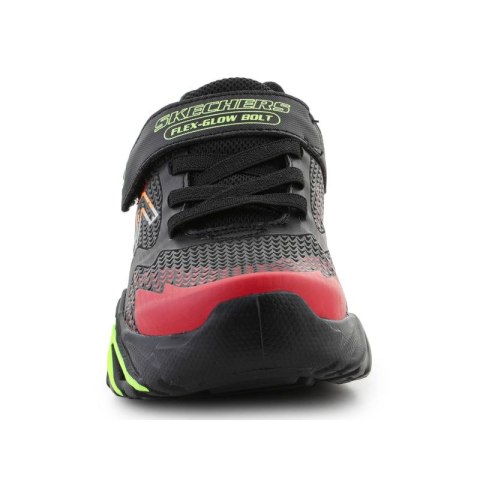Buty Skechers S-Lights Flex-Glow Bolt Jr 400138L-BKRD Buty Skechers S-Lights Flex-Glow Bolt Jr 400138L-BKRD