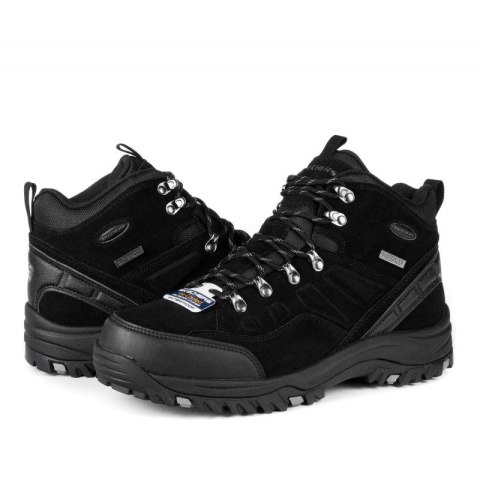 Buty Skechers Relaxed Fit Relment Pelmo M 64869 BLK Buty Skechers Relaxed Fit Relment Pelmo M 64869 BLK