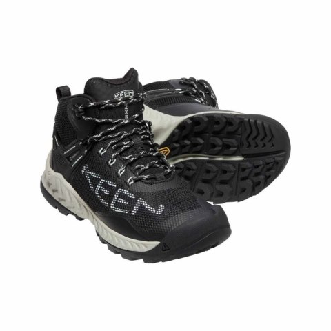 Buty KEEN NXIS EVO MID WP BLACK/BLUE GLASS W KE-1025911