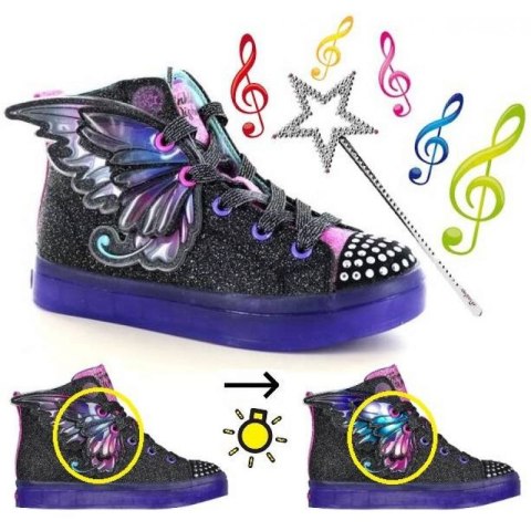 Buty Skechers Twi-Lites 2.0 Twinkle Wishes Jr 314350L-BKMT Buty Skechers Twi-Lites 2.0 Twinkle Wishes Jr 314350L-BKMT