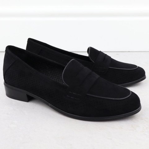 Półbuty zamszowe lordsy Potocki W SZ12585 WOL291A Półbuty zamszowe lordsy Potocki W SZ12585 WOL291A