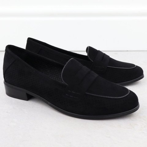 Półbuty zamszowe lordsy Potocki W SZ12585 WOL291A Półbuty zamszowe lordsy Potocki W SZ12585 WOL291A