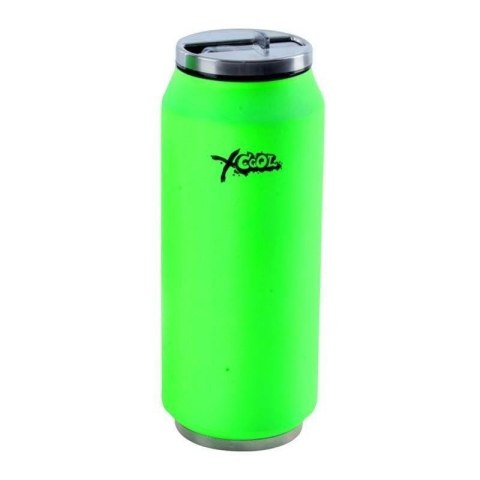 KUBEK TERMICZNY NEONOWO ZIELONY Z USTNIKIEM 400ML KUBEK TERMICZNY NEONOWO ZIELONY Z USTNIKIEM 400ML