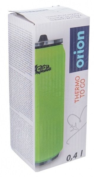 KUBEK TERMICZNY NEONOWO ZIELONY Z USTNIKIEM 400ML KUBEK TERMICZNY NEONOWO ZIELONY Z USTNIKIEM 400ML
