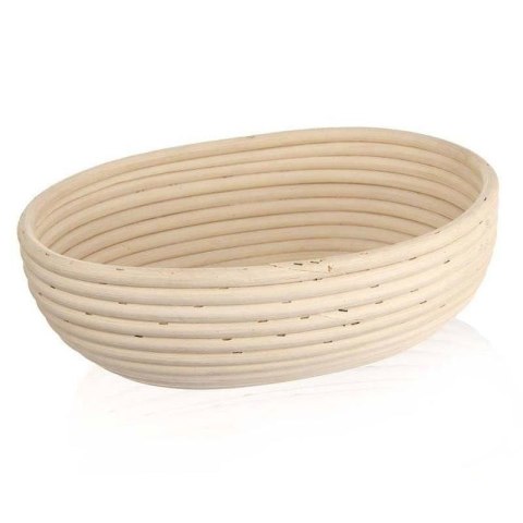 Koszyk rattanowy do wyrastania garowania chleba ciasta na chleb 1,5kg 28x22x9 cm