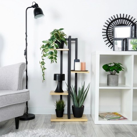 Kwietnik metalowy 4-poziomowy 93 cm Kwietnik metalowy 4-poziomowy 93 cm