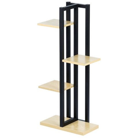 Kwietnik metalowy 4-poziomowy 93 cm Kwietnik metalowy 4-poziomowy 93 cm