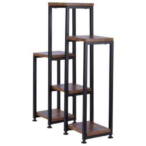 Kwietnik metalowy 6-poziomowy 70 cm Kwietnik metalowy 6-poziomowy 70 cm