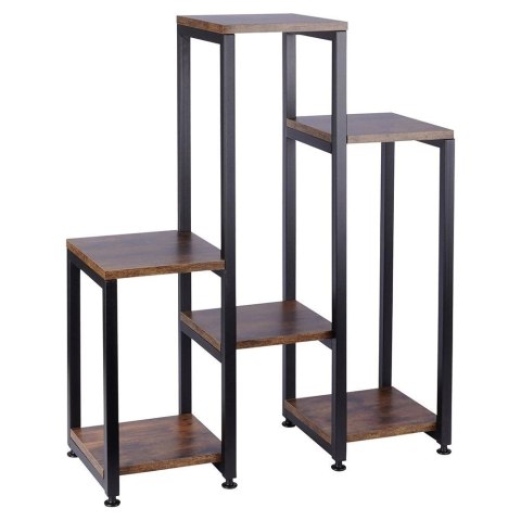 Kwietnik metalowy 6-poziomowy 80 cm Kwietnik metalowy 6-poziomowy 80 cm
