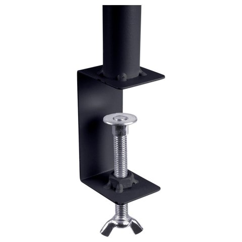 Kwietnik metalowy czarny 36 cm Kwietnik metalowy czarny 36 cm