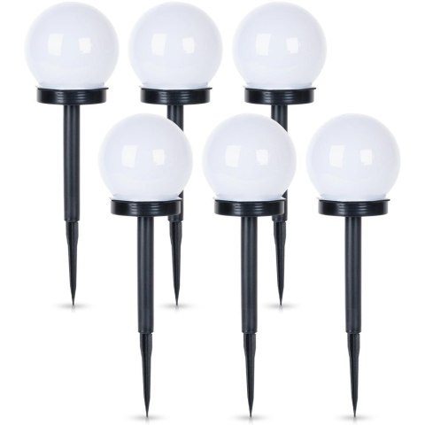 Lampki Ogrodowe Solarne LED Wbijane 33,5 cm 6 szt. Lampki Ogrodowe Solarne LED Wbijane 33,5 cm 6 szt.
