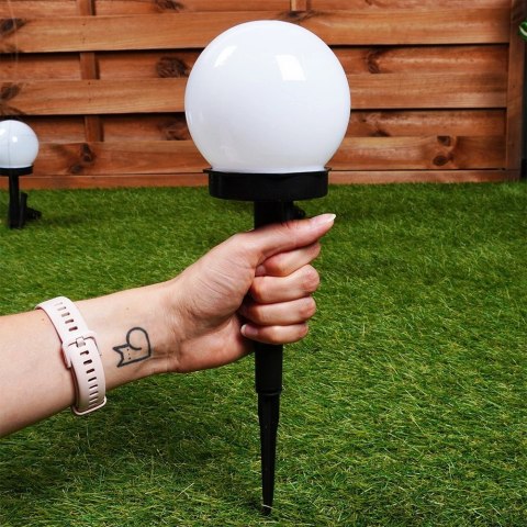 Lampki Ogrodowe Solarne LED Wbijane 33,5 cm 6 szt. Lampki Ogrodowe Solarne LED Wbijane 33,5 cm 6 szt.